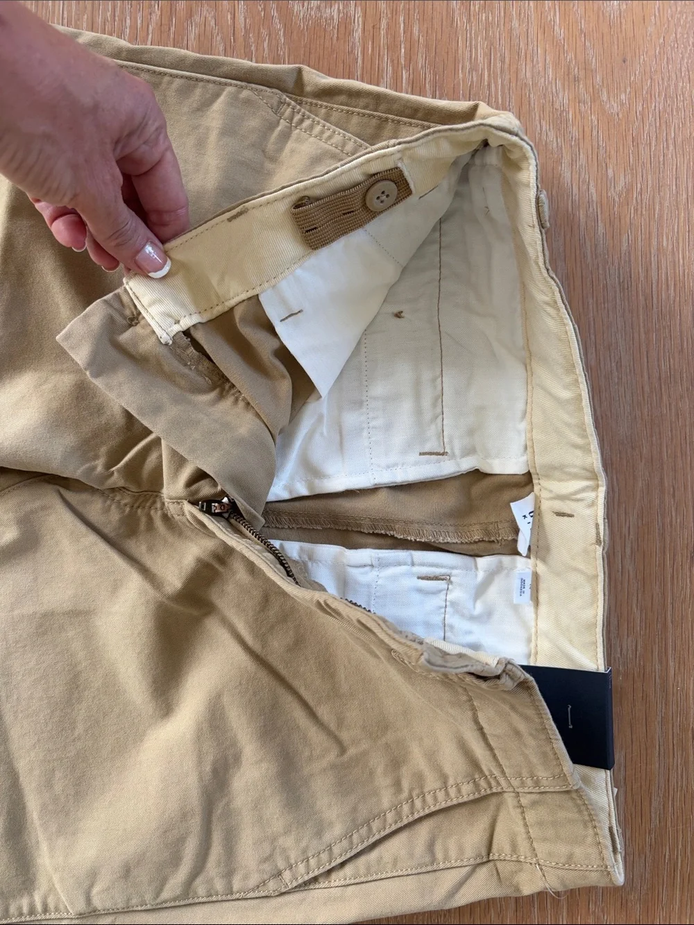 NWT Gap kids boys Tan comfort stretch full length boys size 14 Pants